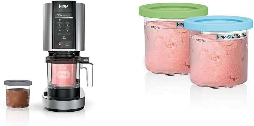 Ninja Ice Cream Maker with 7 One Touch Programs for Gelato Milkshakes Sorbet Smoothie Bowls