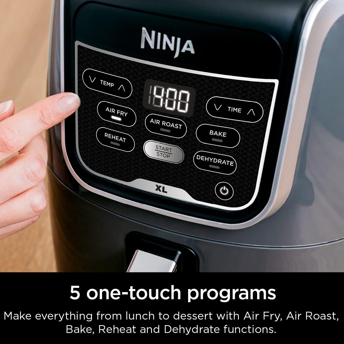 Ninja 4 Quart Air Fryer 4 in 1 Compact Oil Less Cooker for Healthy Meals