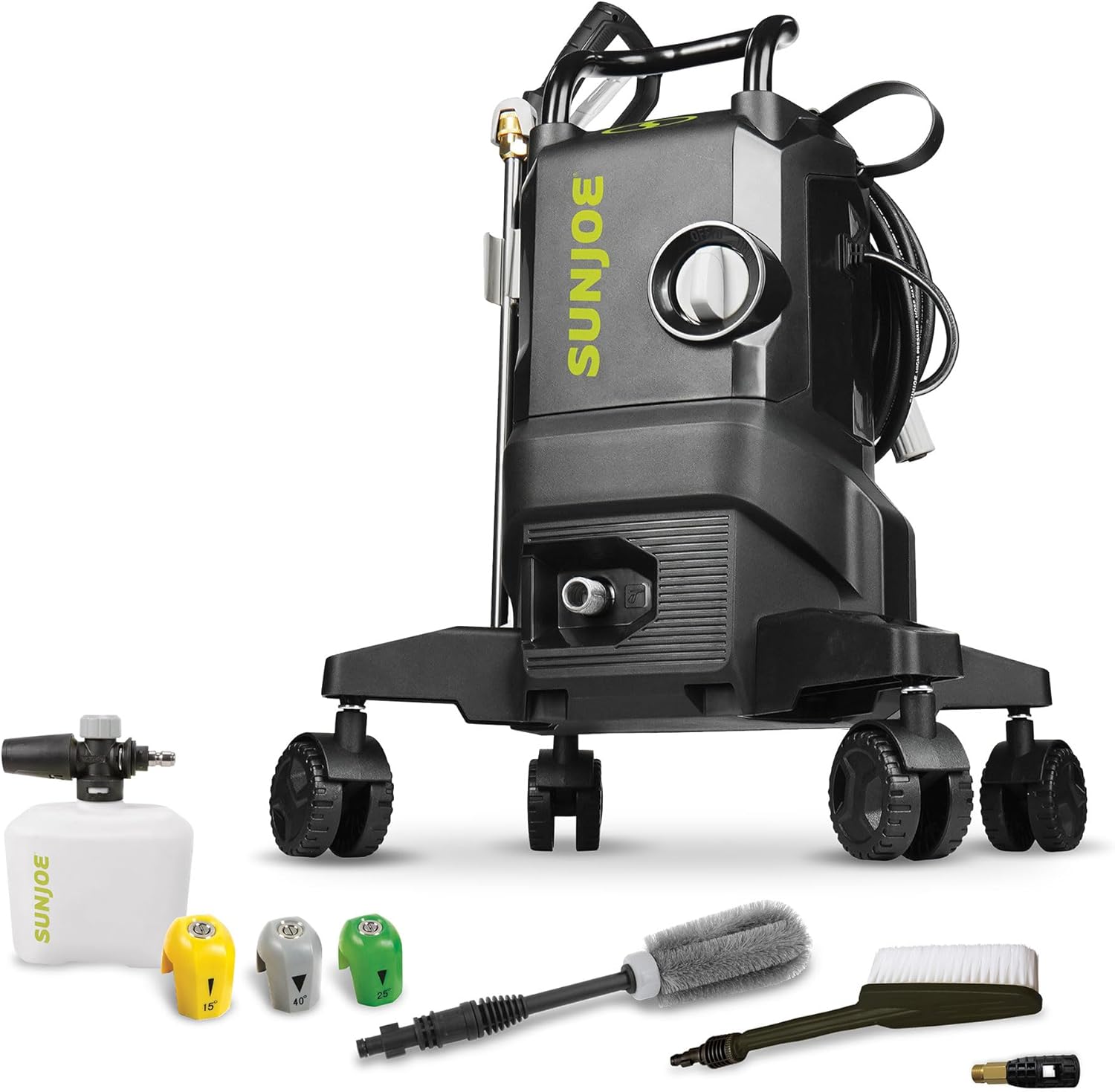Sun Joe SPX3000 Electric Pressure Washer 2030 PSI 1.2 GPM with Dual Soap Tanks