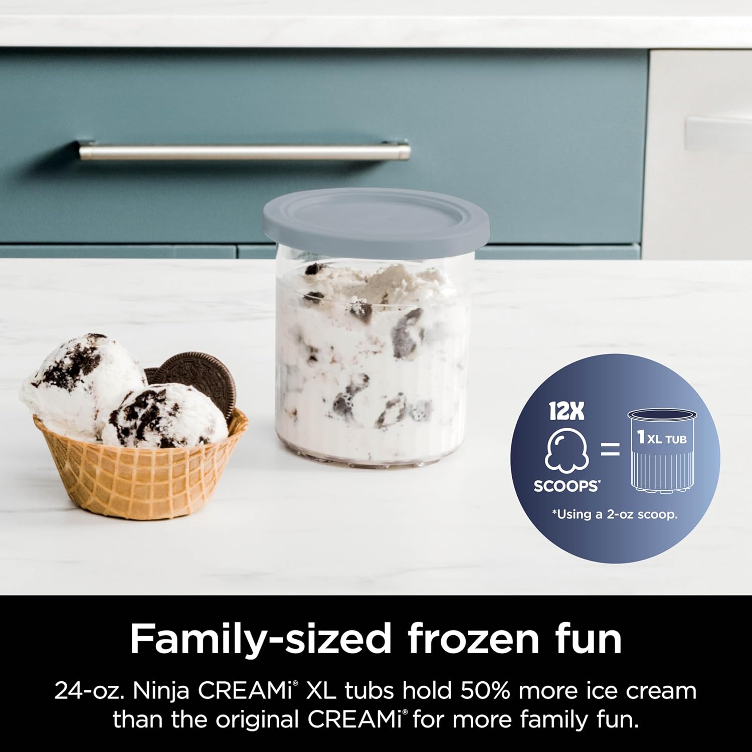 Ninja Ice Cream Maker with 7 One Touch Programs for Gelato Milkshakes Sorbet Smoothie Bowls