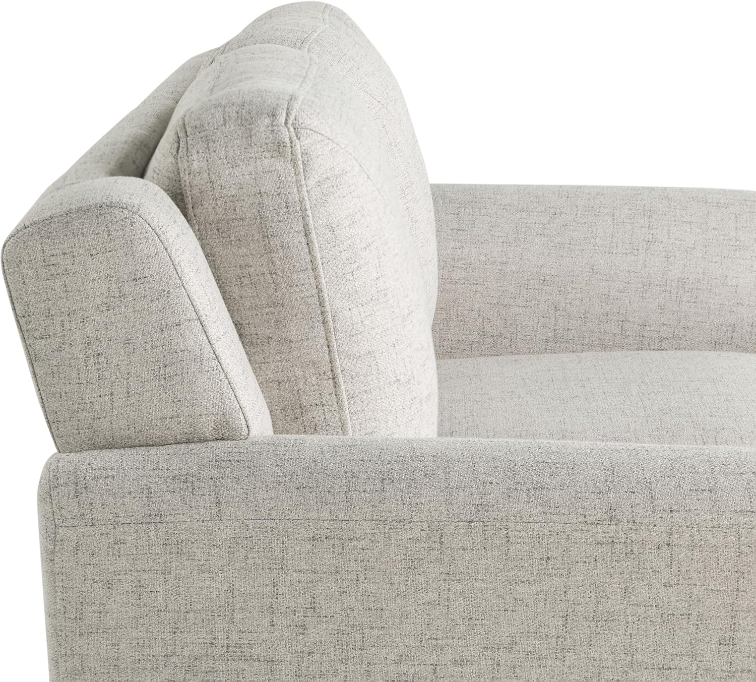 Lifestyle Harrington Sofa Upholstered Microfiber Fabric Curved Arm Couch