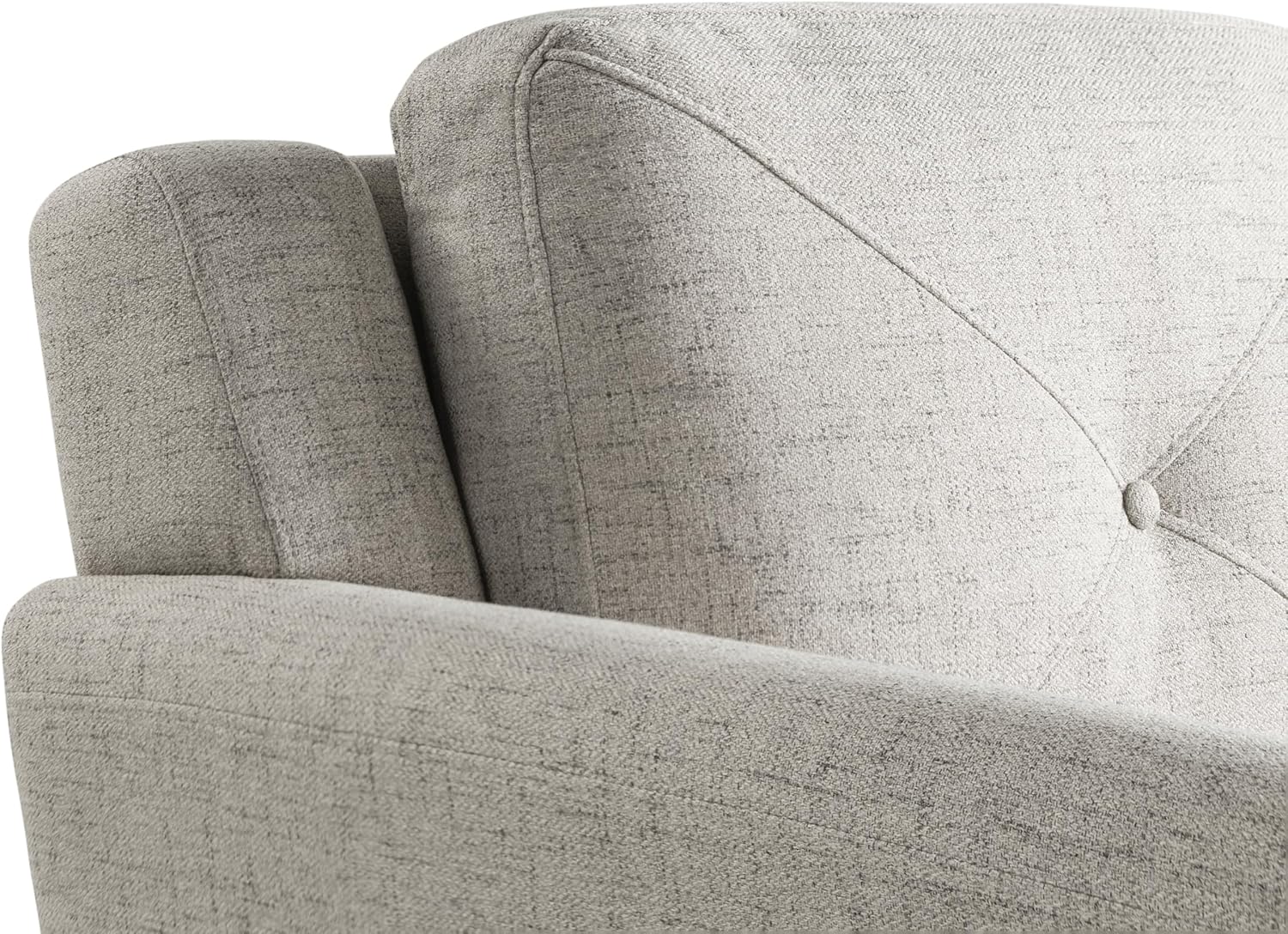 Lifestyle Harrington Sofa Upholstered Microfiber Fabric Curved Arm Couch