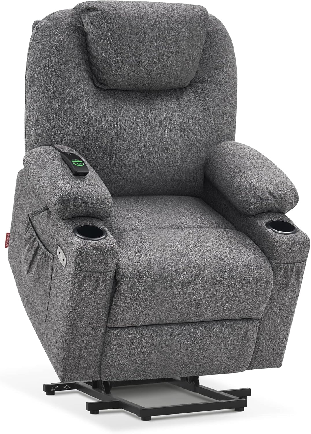 MCombo Power Lift Recliner Chair for Elderly with Heat Massage USB Cup Holders