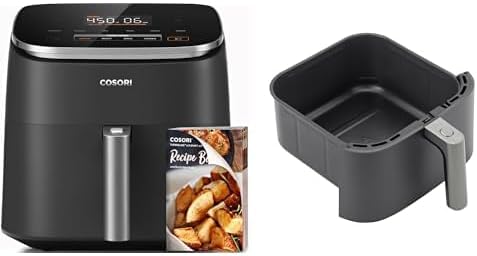 COSORI 6 Quart Air Fryer 9 in 1 Compact Ceramic Coating Oil Less Cooker