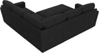 HONBAY Modular Sectional Sleeper Sofa L Shaped Couch with Pull Out Bed