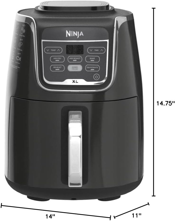 Ninja 4 Quart Air Fryer 4 in 1 Compact Oil Less Cooker for Healthy Meals