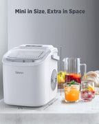 Silonn Nugget Ice Maker Countertop 33lbs Daily Soft Chewable Ice Machine