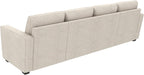 HONBAY Modular L Shaped Sectional Sleeper Sofa with Storage Pull Out Bed