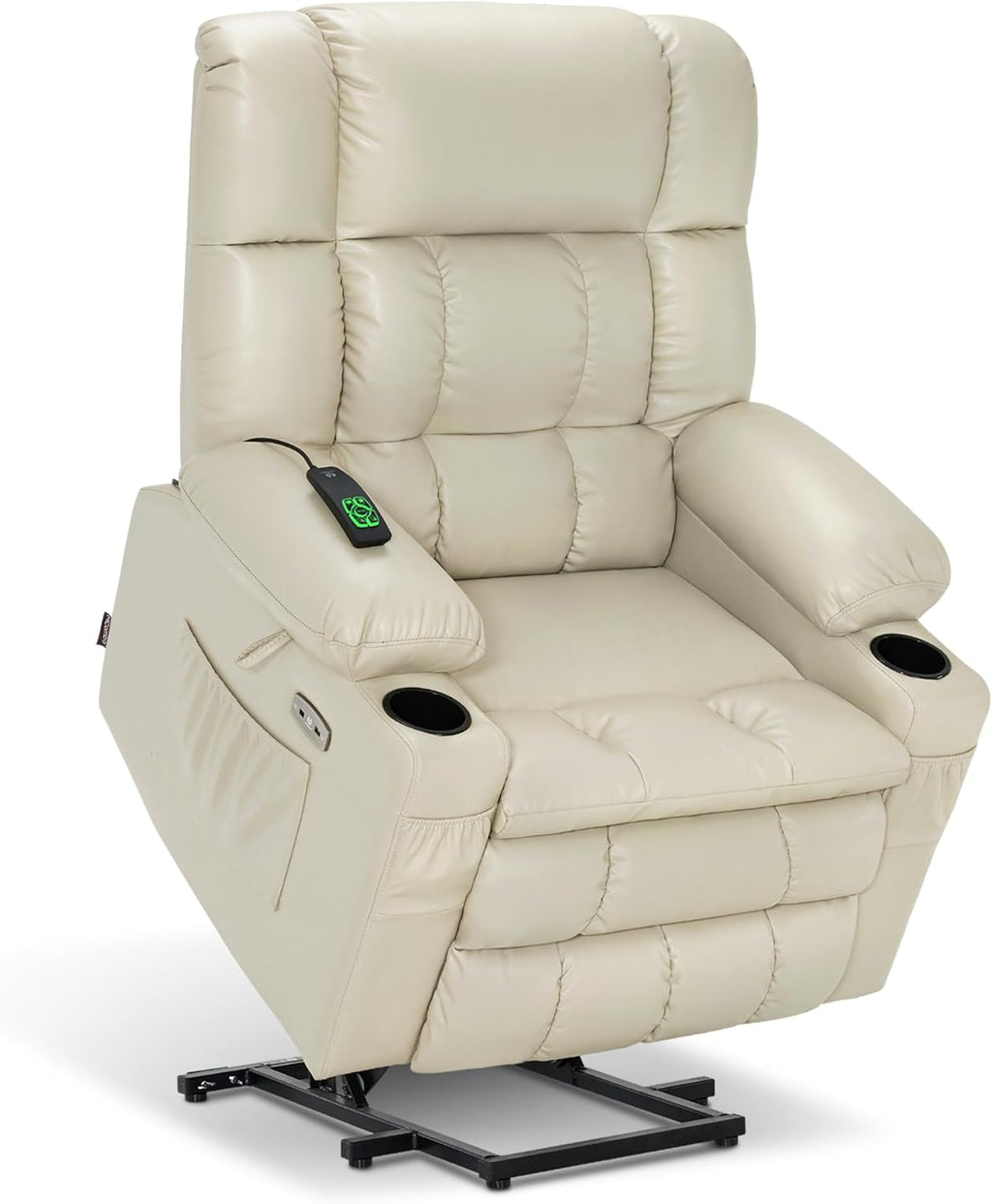 MCombo Dual Motor Power Lift Recliner Chair for Elderly with Heat Massage USB