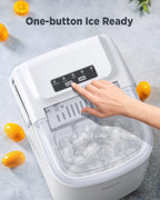 Silonn Nugget Ice Maker Countertop 33lbs Daily Soft Chewable Ice Machine