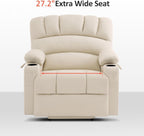 MCombo Power Lift Recliner Chair for Elderly with Heat Massage USB Cup Holders