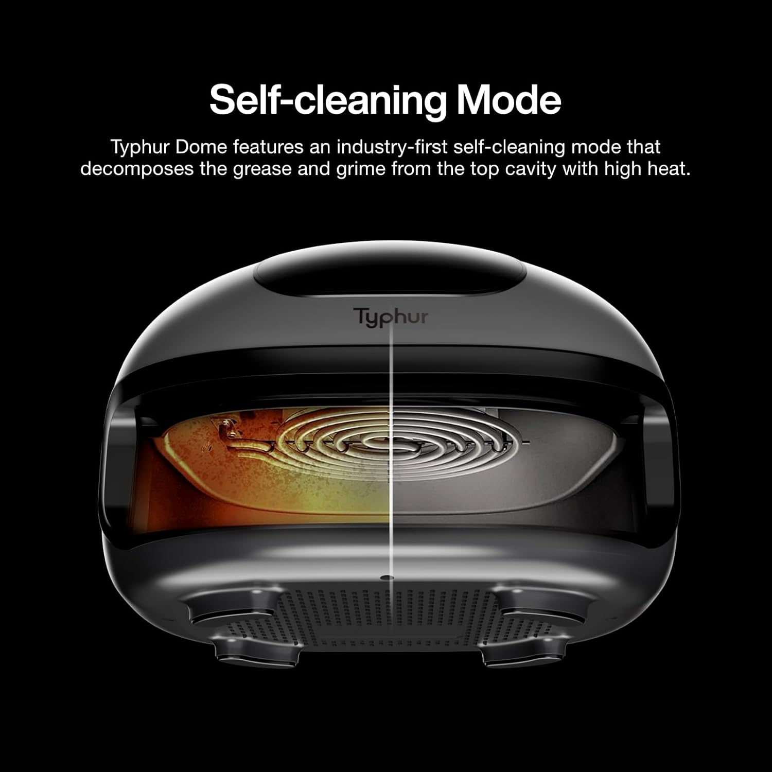 Typhur Dome 2 Extra Large Air Fryer Smart Digital PFAS Free Basket 32 Wings Capacity
