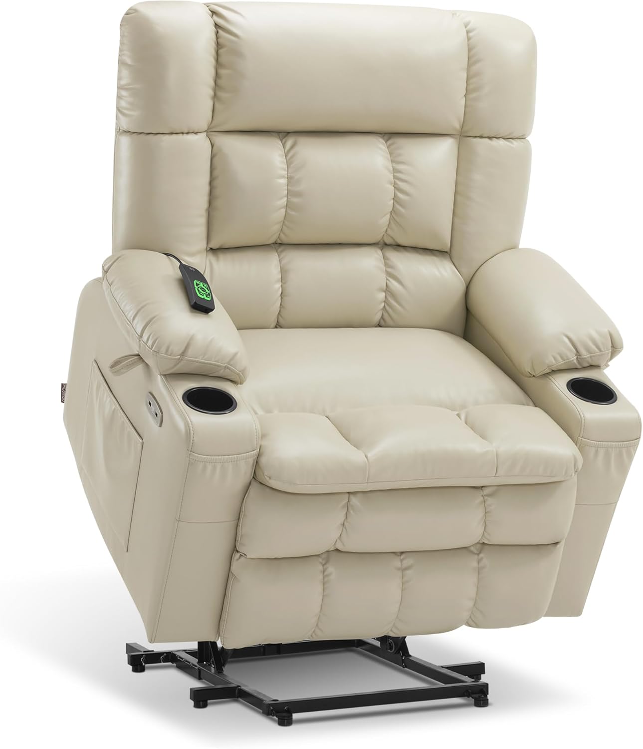 MCombo Dual Motor Power Lift Recliner Chair for Elderly with Heat Massage USB