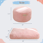 MAXYOYO Convertible Bean Bag Chair Bed for Kids with Foam Filling