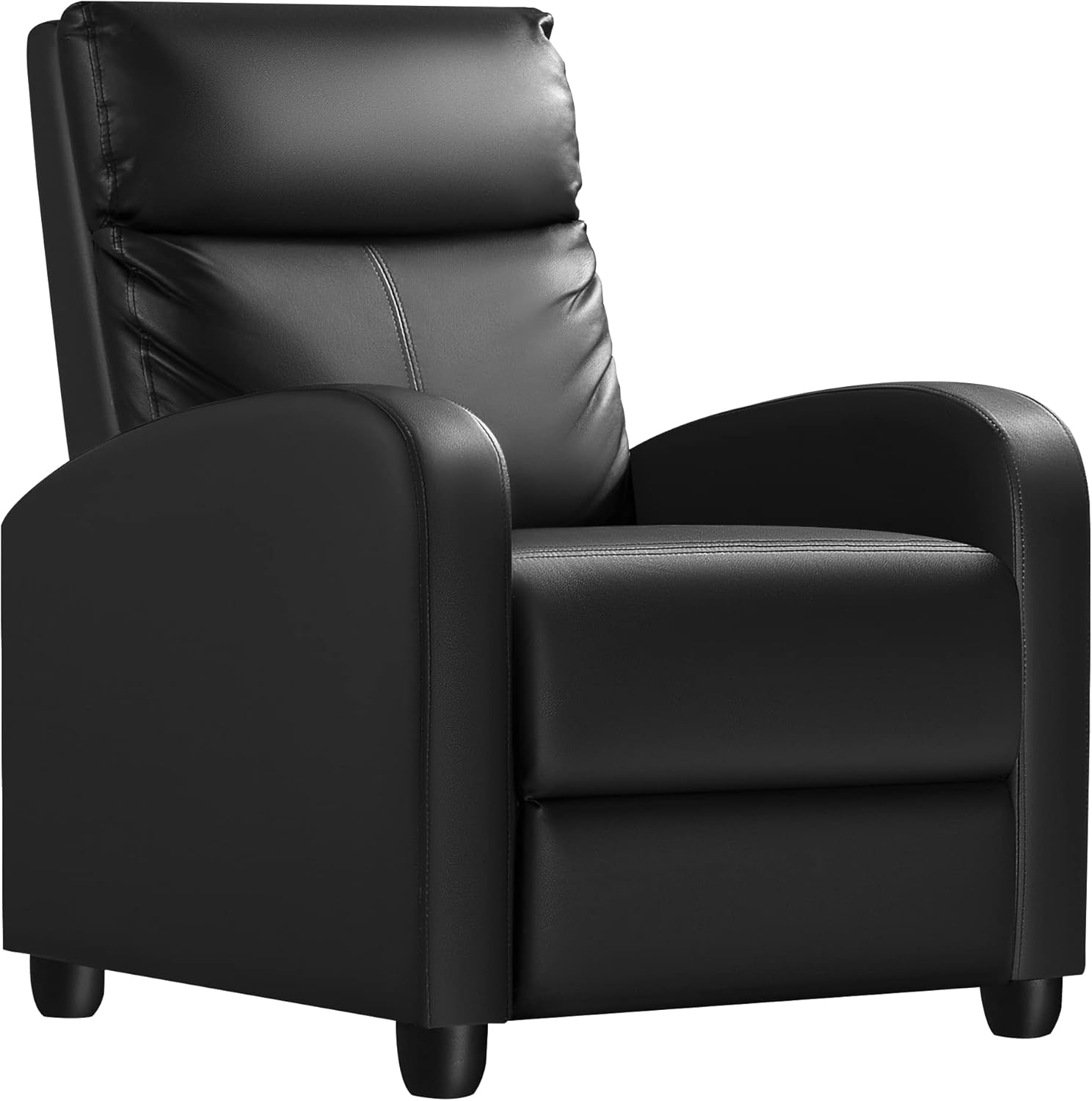 Homall Modern Recliner Chair PU Leather Padded Seat Single Sofa