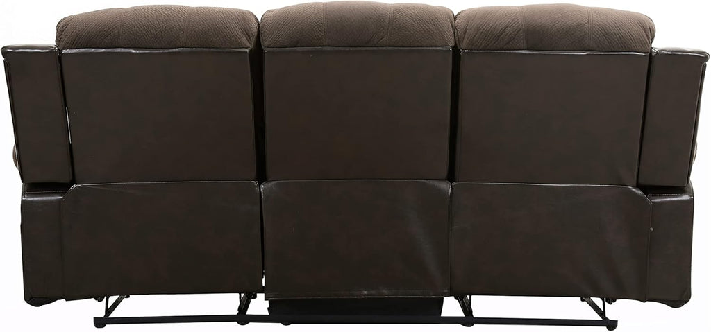 Lexicon Humphreys Loveseat Recliner Double Reclining Sofa Faux Leather
