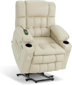 MCombo Dual Motor Power Lift Recliner Chair for Elderly with Heat Massage USB