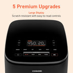COSORI 6 Quart Air Fryer 9 in 1 Compact Ceramic Coating Oil Less Cooker