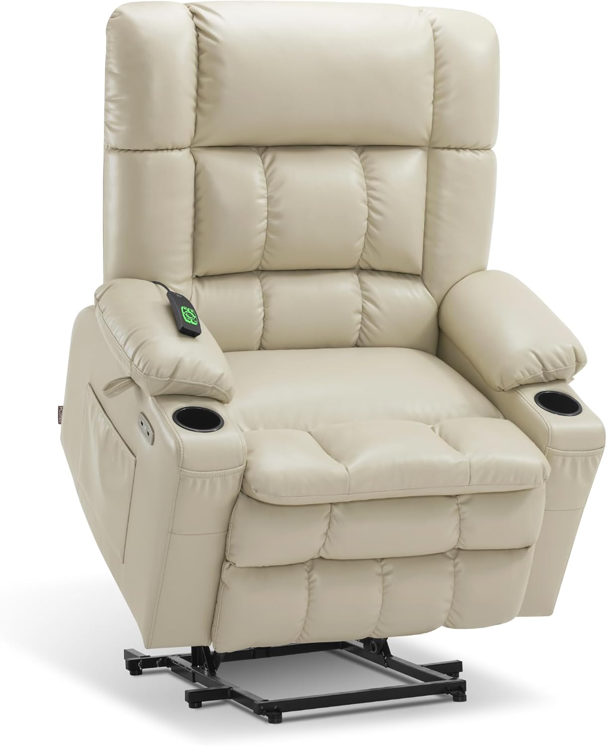 MCombo Dual Motor Power Lift Recliner Chair for Elderly with Heat Massage USB