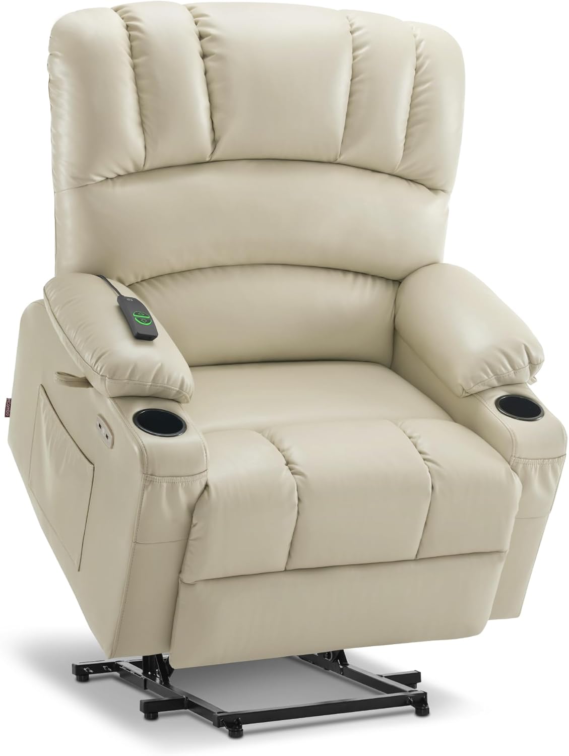 MCombo Power Lift Recliner Chair for Elderly with Heat Massage USB Cup Holders