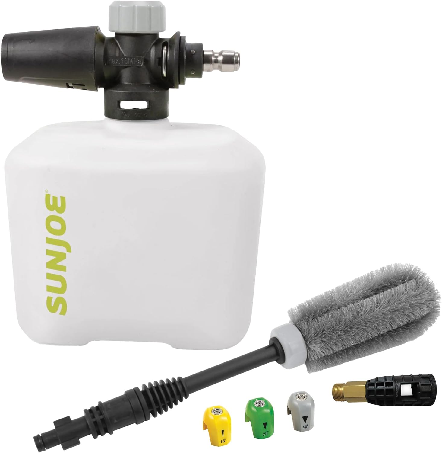 Sun Joe SPX3000 Electric Pressure Washer 2030 PSI 1.2 GPM with Dual Soap Tanks