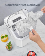 Silonn Nugget Ice Maker Countertop 33lbs Daily Soft Chewable Ice Machine