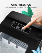 Silonn Nugget Ice Maker Countertop 33lbs Daily Soft Chewable Ice Machine