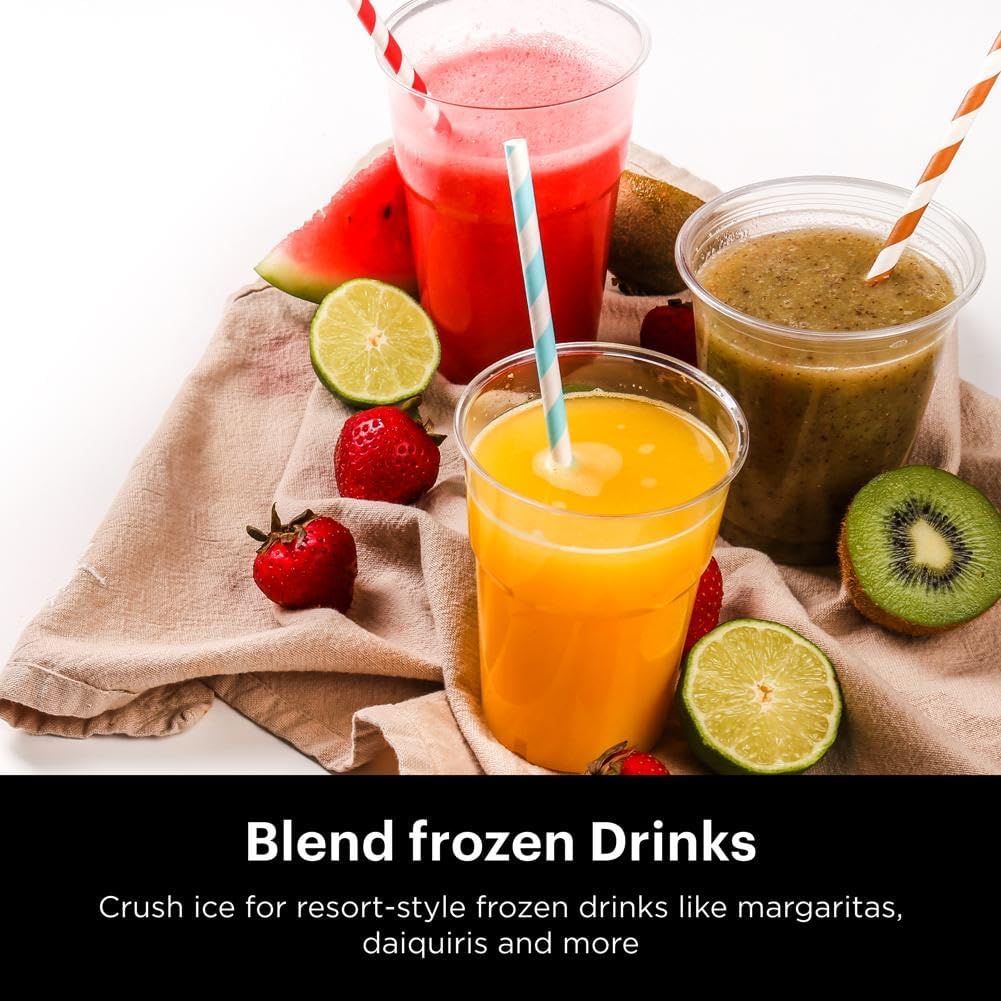 Ninja 1000W Countertop Blender Total Crushing Smoothie and Ice Blender 72oz Black & Grey