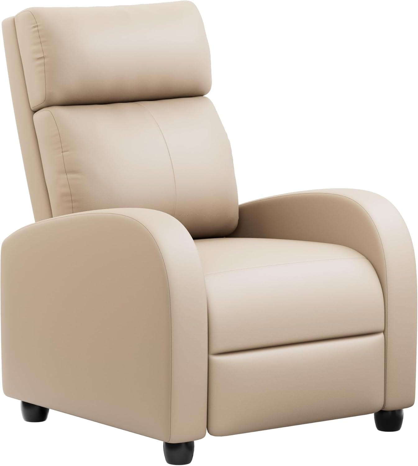 JUMMICO Adjustable Recliner Chair Home Theater Sofa with Thick Cushion