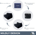 MAXYOYO Folding Sofa Bed Convertible Sleeper Chair with Pillow