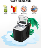 Silonn Nugget Ice Maker Countertop 33lbs Daily Soft Chewable Ice Machine