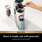 Ninja Single Serve Coffee Maker 56oz Removable Water Reservoir