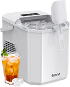 Silonn Nugget Ice Maker Countertop 33lbs Daily Soft Chewable Ice Machine