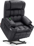 MCombo Dual Motor Power Lift Recliner Chair for Elderly with Heat Massage USB