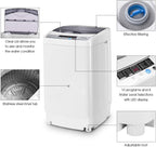 Giantex Portable Compact Full-Automatic Washing Machine 1.34 Cu Ft 12 Lbs Spin Washer
