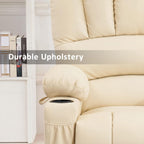 MCombo Power Lift Recliner Chair for Elderly with Heat Massage USB Cup Holders
