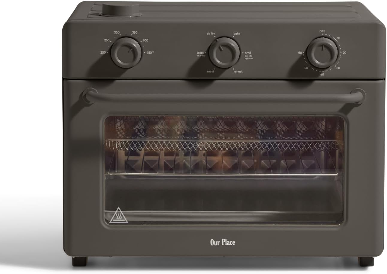 Our Place Air Fryer Toaster Oven 6 in 1 Compact Countertop Blue Multifunction