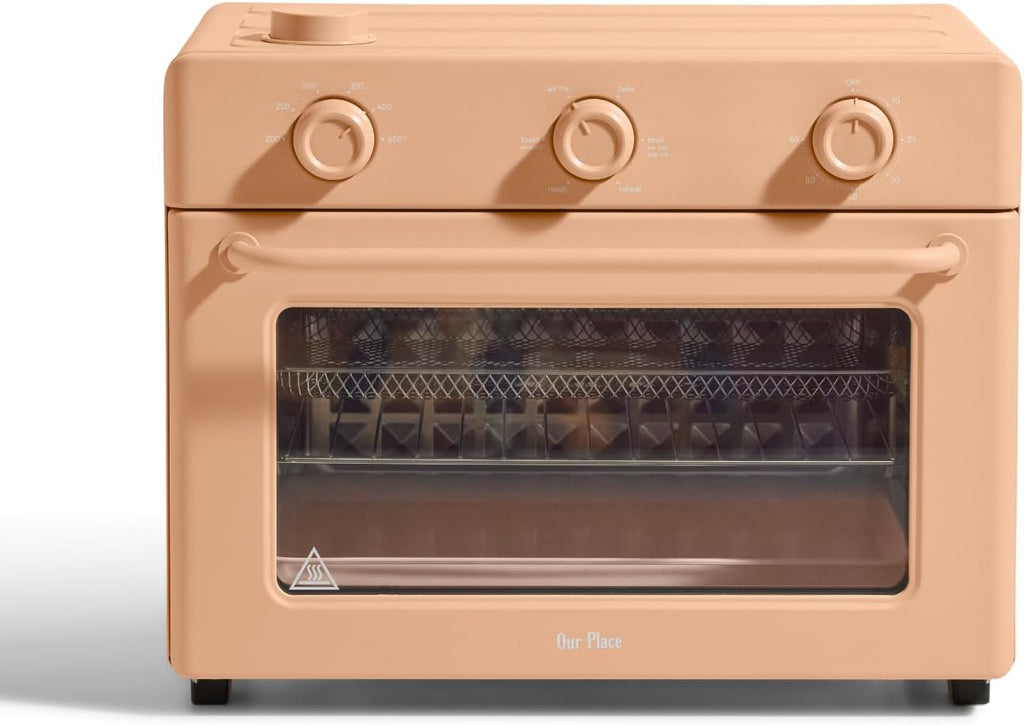 Our Place Air Fryer Toaster Oven 6 in 1 Compact Countertop Blue Multifunction