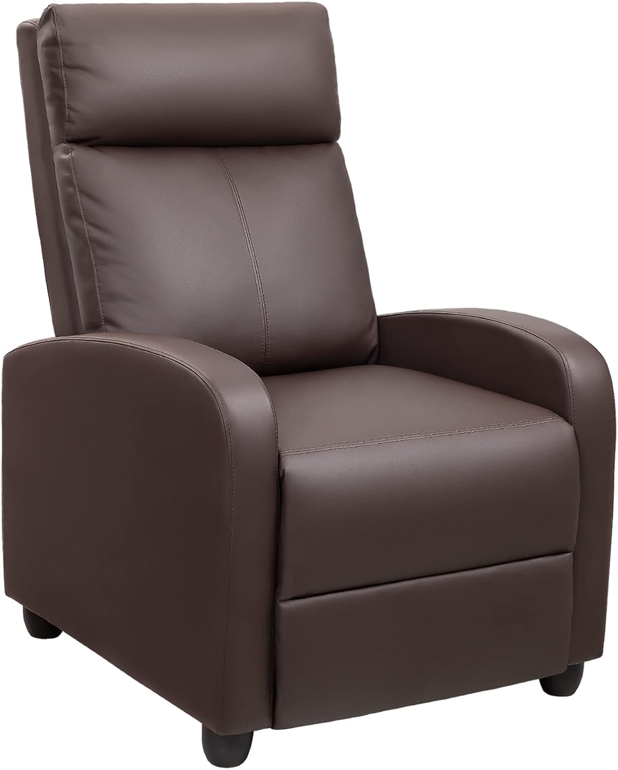 JUMMICO Adjustable Recliner Chair Home Theater Sofa with Thick Cushion