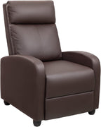 JUMMICO Adjustable Recliner Chair Thick Cushion Home Theater Sofa Living Room