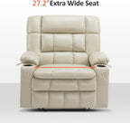 MCombo Dual Motor Power Lift Recliner Chair for Elderly with Heat Massage USB