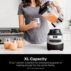 Ninja 1000W Countertop Blender Total Crushing Smoothie and Ice Blender 72oz Black & Grey