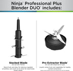 Ninja Blender 1400W High Power Smoothie Maker with 72oz Pitcher Dark Grey