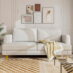Loveseat Sofa Couch USB Ports 2 Seater Deep Seating Small Couch