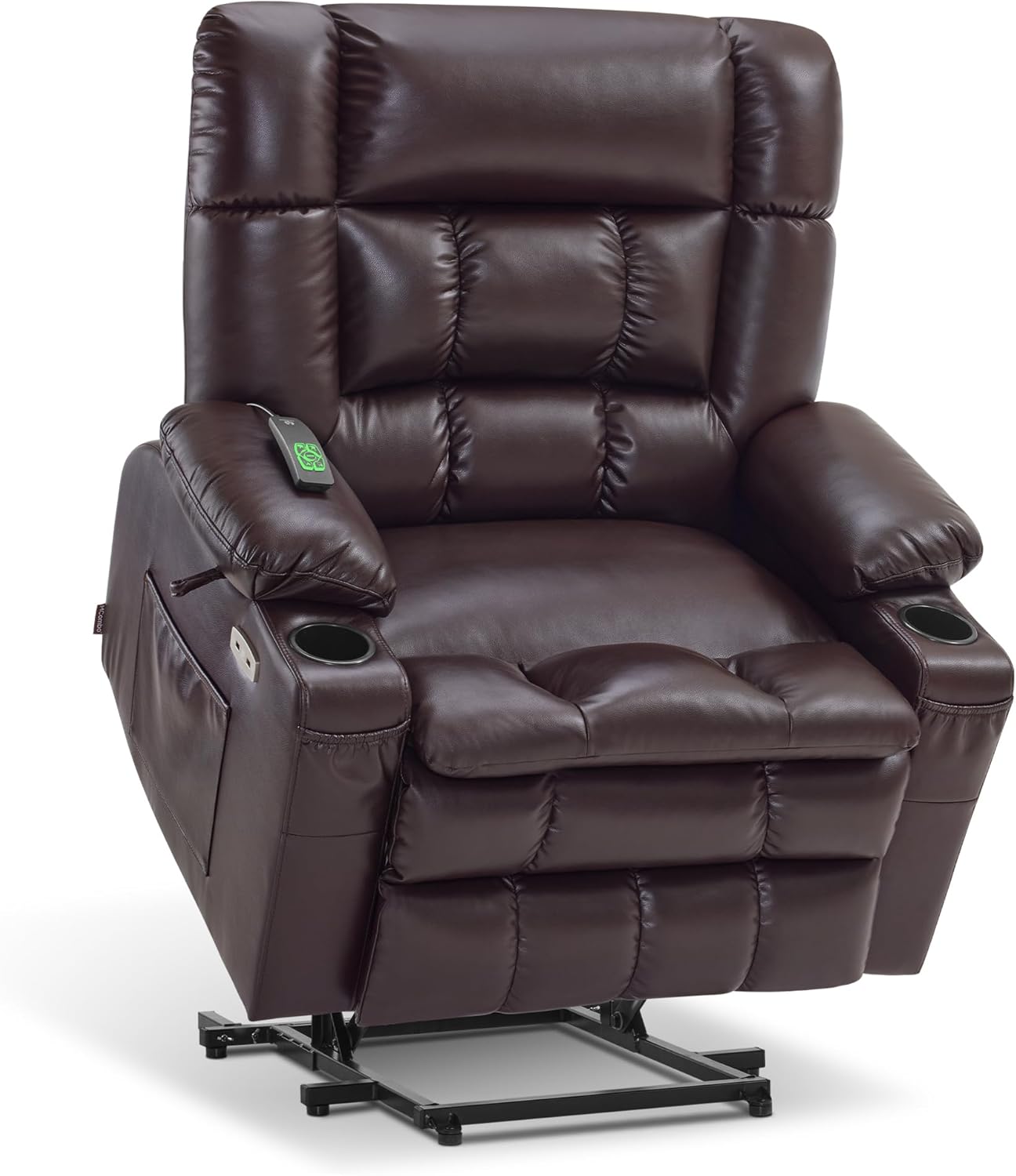 MCombo Dual Motor Power Lift Recliner Chair for Elderly with Heat Massage USB