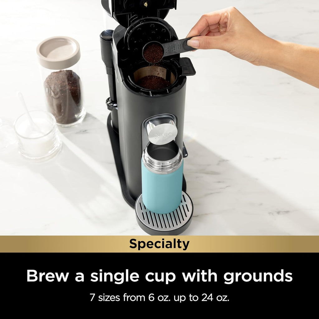 Ninja Single Serve Coffee Maker 56oz Removable Water Reservoir