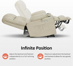 MCombo Dual Motor Power Lift Recliner Chair for Elderly with Heat Massage USB