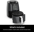 Ninja 4 Quart Air Fryer 4 in 1 Compact Oil Less Cooker for Healthy Meals