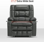 MCombo Dual Motor Power Lift Recliner Chair for Elderly with Heat Massage USB