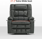 MCombo Dual Motor Power Lift Recliner Chair for Elderly with Heat Massage USB